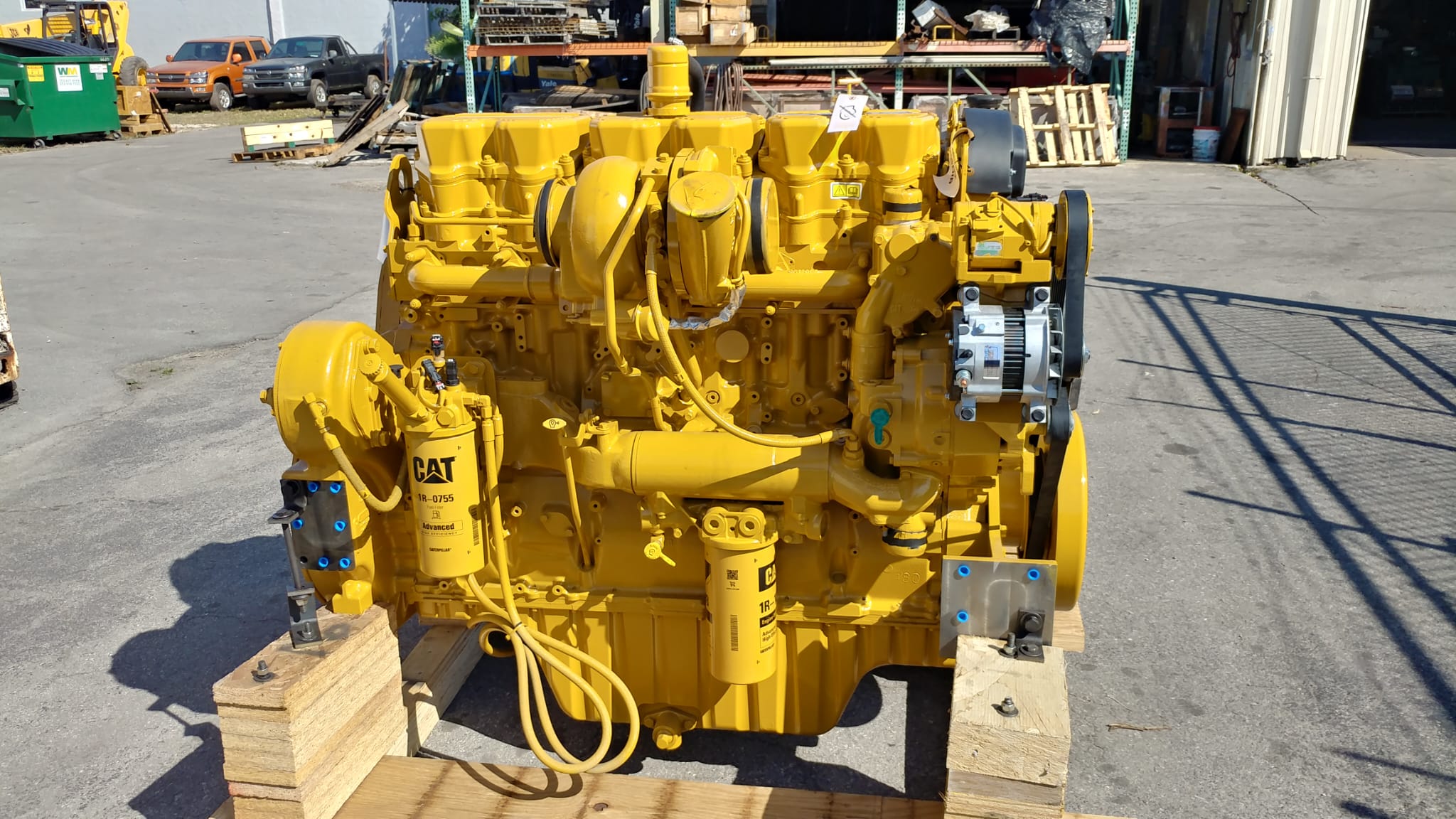 Technician inspecting a diesel engine component for precision diesel engine repair in Miami at Motor Service Group.